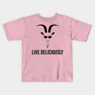 LIVE DELICIOUSLY - The VVitch Kids T-Shirt